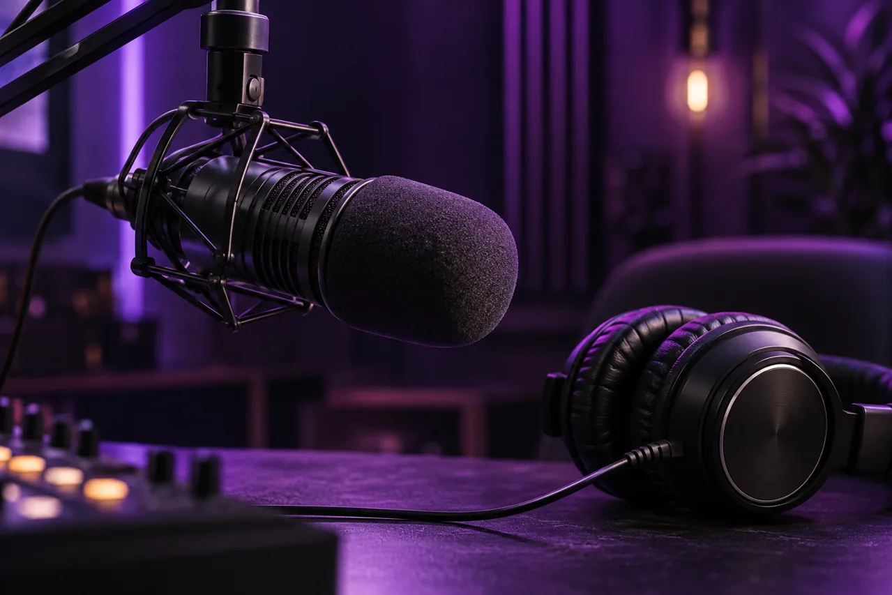 Podcast — illustrative editorial image